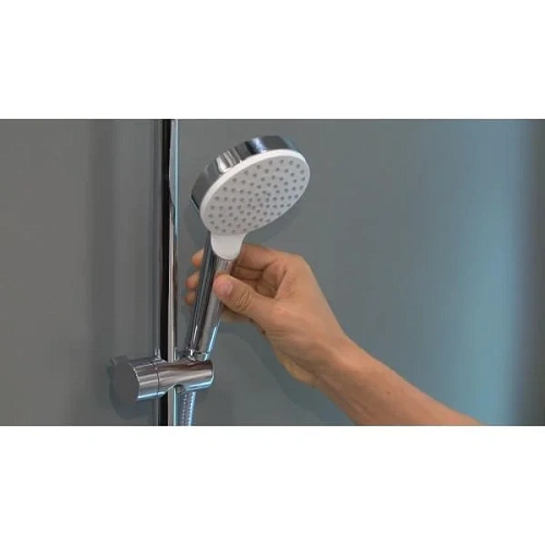 Душевой гарнитур Hansgrohe Crometta 1jet EcoSmart 26539400 90 см, белый/хром Душевой гарнитур Hansgrohe Crometta 1jet EcoSmart 26539400 90 см, белый/хром