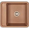 Кухонная мойка Aquaton Беллис 57 1A724932BS270 из литого мрамора, терракот Кухонная мойка Aquaton Беллис 57 1A724932BS270 из литого мрамора, терракот