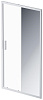 Картинка анонса товара «душевая дверь am.pm gem solo w90g-110-1-195mmir 110х195, стекло зеркальное, профиль матовый хром»