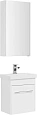 Комплект мебели Aquanet Августа 50 (Moduo Slim) белый 00254067 Комплект мебели Aquanet Августа 50 (Moduo Slim) белый 00254067