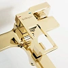 Смеситель для ванны BelBagno LUCE LUC-VAS-ORO золото Смеситель для ванны BelBagno LUCE LUC-VAS-ORO золото