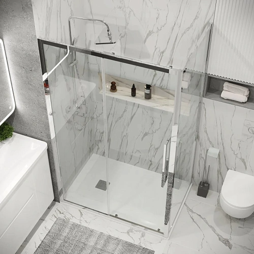 Боковая стенка GROSSMAN Cosmo 200.K33.02.80.10.00 (80x195) хром, стекло прозрачное Боковая стенка GROSSMAN Cosmo 200.K33.02.80.10.00 (80x195) хром, стекло прозрачное