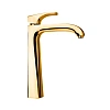 Смеситель для раковины Paini Lady 89OP211LLLSSR с донным клапаном высокий, золото PVD