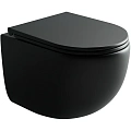 Унитаз подвесной Ceramica Nova UP CN4007MB черный матовый Унитаз подвесной Ceramica Nova UP CN4007MB черный матовый