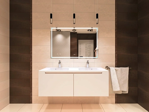 Зеркало Silver mirrors Ливия 1200х800 - 2 двойной подогрев, сенсорный выключатель ФР-00001767 Зеркало Silver mirrors Ливия 1200х800 - 2 двойной подогрев, сенсорный выключатель ФР-00001767