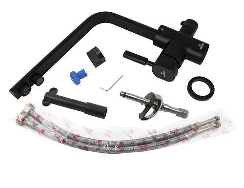 Смеситель для кухни Kaiser 40144-9 черный матовый с фильтром Барьер Эксперт Slim Классик БР40144-9 Смеситель для кухни Kaiser 40144-9 черный матовый с фильтром Барьер Эксперт Slim Классик БР40144-9