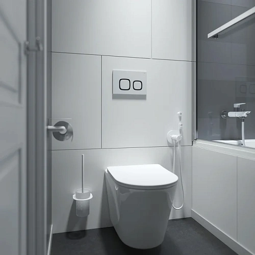 Клавиша смыва IDDIS Unifix (UNIS4WBi77) универсальная, белая 004 Клавиша смыва IDDIS Unifix (UNIS4WBi77) универсальная, белая 004