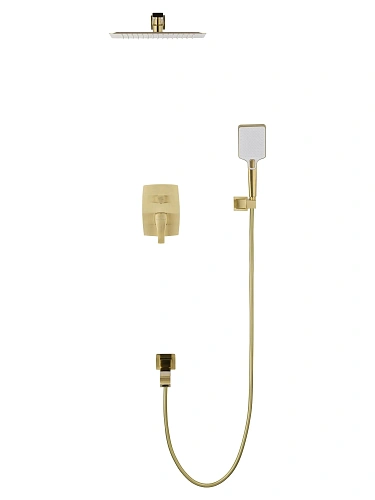 Душевая система Wonzon & Woghand FLEX встраиваемая, брашированное золото (WW-88939072-BG) Душевая система Wonzon & Woghand FLEX встраиваемая, брашированное золото (WW-88939072-BG)