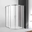 Душевой уголок CEZARES MOLVENO-RH-22-110/100-P-Cr 110x100см стекло рифленое, профиль хром Душевой уголок CEZARES MOLVENO-RH-22-110/100-P-Cr 110x100см стекло рифленое, профиль хром