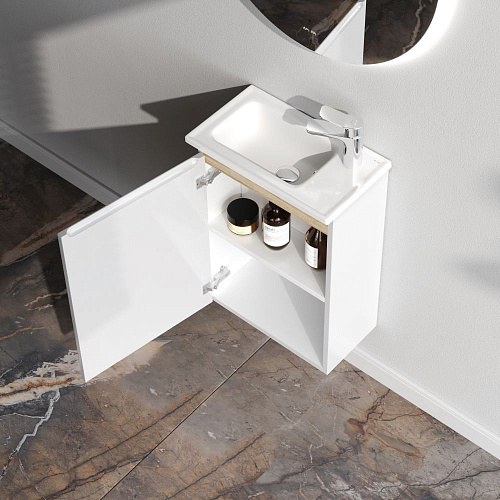 Тумба под раковину AM.PM X-Joy M85AFHX0451WG подвесная, 45 см, белый Тумба под раковину AM.PM X-Joy M85AFHX0451WG подвесная, 45 см, белый