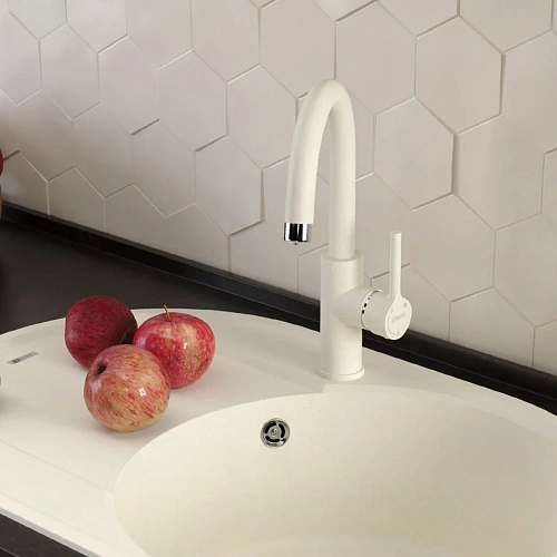 Смеситель для кухни Lemark COMFORT LM3073 с подключением к фильтру питьевой воды, жасмин Смеситель для кухни Lemark COMFORT LM3073 с подключением к фильтру питьевой воды, жасмин