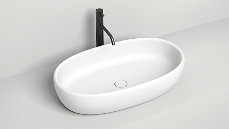 Раковина Salini LUCE 110721M 690x395 накладная S-Stone