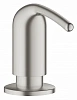 Дозатор жидкого мыла GROHE Zedra встраиваемый в столешницу, суперсталь (40553DC0)