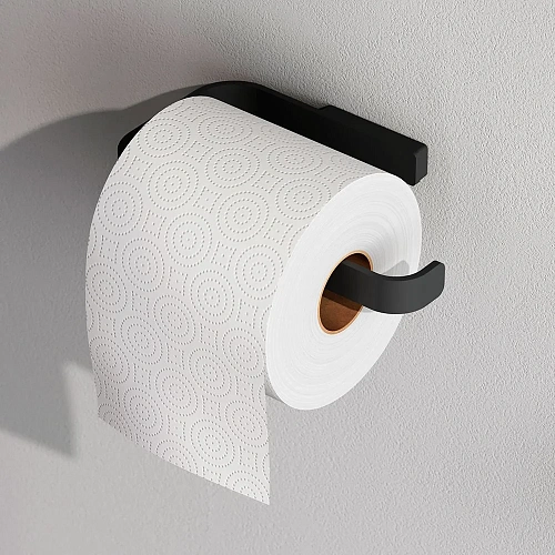 Держатель туалетной бумаги AM.PM Func A8F34122, черный Держатель туалетной бумаги AM.PM Func A8F34122, черный