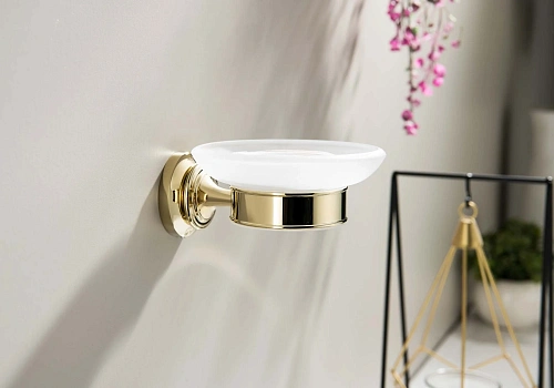 Мыльница Aquatek КЛАССИК AQ4503PG золото полированное Мыльница Aquatek КЛАССИК AQ4503PG золото полированное