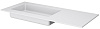 Раковина Armadi Art QUATRO 120 WHITE (чаша слева) 1210x52x12 акрил 793-120-W-L Раковина Armadi Art QUATRO 120 WHITE (чаша слева) 1210x52x12 акрил 793-120-W-L