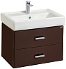 Тумба под раковину Aquaton Америна 70 темно-коричневая 1A137601AM430