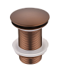 Картинка анонса товара «донный клапан boheme  612-brb автомат (клик-клак) brushed bronze»