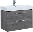 Тумба под раковину Aquanet Nova 85 (Slim Synergy) дуб рошелье, 2 ящика 00249921 Тумба под раковину Aquanet Nova 85 (Slim Synergy) дуб рошелье, 2 ящика 00249921