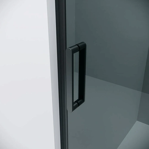 Душевая дверь GROSSMAN Classic 100.K33.04.130.21.10 (130x195) черный матовый, стекло тонированное Душевая дверь GROSSMAN Classic 100.K33.04.130.21.10 (130x195) черный матовый, стекло тонированное