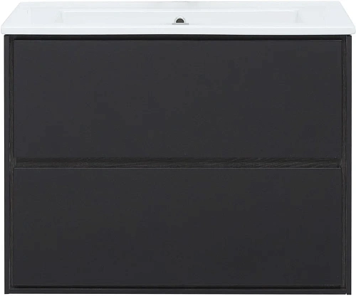 Тумба под раковину Aquanet Милан 85 черный глянец 00316703 Тумба под раковину Aquanet Милан 85 черный глянец 00316703