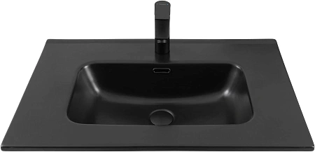 Раковина Aquanet Flat 70 черная матовая 00329254 Раковина Aquanet Flat 70 черная матовая 00329254