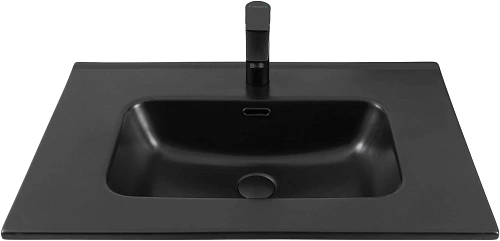 Раковина Aquanet Flat 70 черная матовая 00329254 Раковина Aquanet Flat 70 черная матовая 00329254