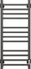 Полотенцесушитель электрический EWRIKA Пенелопа КВ 100х40, черный 551608