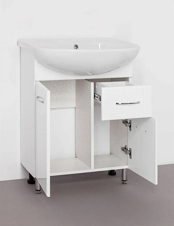 Тумба под раковину Style Line Эко Стандарт 11 (1 ящ.) ЛС-00000101 Тумба под раковину Style Line Эко Стандарт 11 (1 ящ.) ЛС-00000101