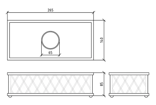 Салфетница Boheme Murano Cristal 10231 Салфетница Boheme Murano Cristal 10231