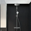 Душевая система hansgrohe Crometta S 240 1jet Showerpipe с термостатом, хром 27267000 Душевая система hansgrohe Crometta S 240 1jet Showerpipe с термостатом, хром 27267000