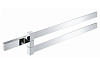 Картинка анонса товара «полотенцедержатель grohe selection cube, двойной, хром (40768000)»