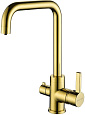Смеситель для кухни Paulmark LOGAS, Lo213021-G, золото Смеситель для кухни Paulmark LOGAS, Lo213021-G, золото