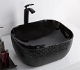 Раковина CeramaLux D1302H004 накладная, черный Раковина CeramaLux D1302H004 накладная, черный