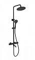 Душевая система Wonzon & Woghand с термостатом, черный матовый (WW-A3006-T1-MB) Душевая система Wonzon & Woghand с термостатом, черный матовый (WW-A3006-T1-MB)