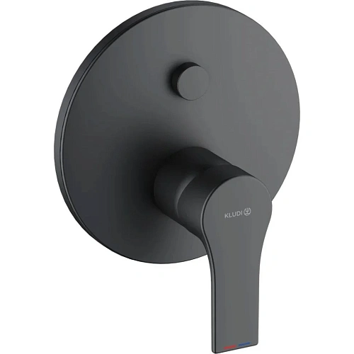 Смеситель для ванны Kludi ZENTA SL 486593965 черный матовый Смеситель для ванны Kludi ZENTA SL 486593965 черный матовый