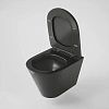 Унитаз подвесной GROSSMAN GR-4477BMS 480x360x360 безободковый черный матовый с тонкой крышкой Унитаз подвесной GROSSMAN GR-4477BMS 480x360x360 безободковый черный матовый с тонкой крышкой