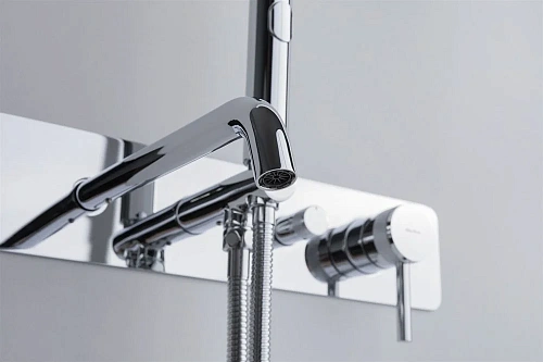 Смеситель для ванны Allen Brau Priority 5.31A05-00 (с внутренней частью) хром Смеситель для ванны Allen Brau Priority 5.31A05-00 (с внутренней частью) хром