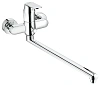 Смеситель для ванны GROHE Eurosmart Cosmopolitan, длинный излив, хром (32847000)