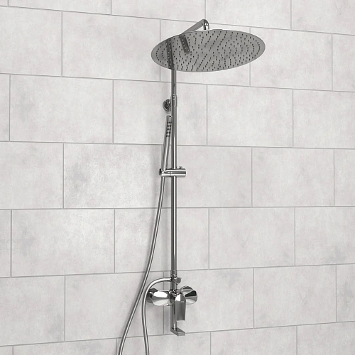 Душевая система WasserKRAFT A166.117.137.087.CH хром Душевая система WasserKRAFT A166.117.137.087.CH хром