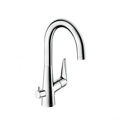 Смеситель для кухни Hansgrohe 220, с запорным вентилем, 1jet 72811000, хром Смеситель для кухни Hansgrohe 220, с запорным вентилем, 1jet 72811000, хром