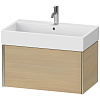 Картинка анонса товара «тумба под раковину duravit xviu xv42360b171 подвесная 78.4 см средиземноморский дуб»