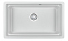 Картинка анонса товара «кухонная мойка granula ks-7303u, арктик (белый), кварц 730х450»