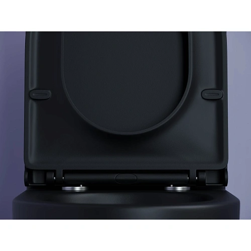 Унитаз напольный Ceramica Nova Metropol CN4001TMB смыв торнадо черный матовый Унитаз напольный Ceramica Nova Metropol CN4001TMB смыв торнадо черный матовый