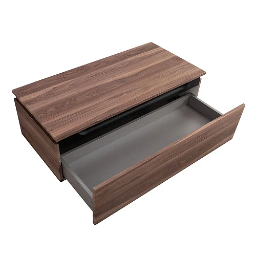 Тумба CEZARES SLIDER-1000-1C-PI-NA орех дымчатый 966x480 подвесная/напольная Тумба CEZARES SLIDER-1000-1C-PI-NA орех дымчатый 966x480 подвесная/напольная