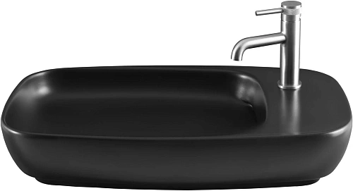 Раковина Allen Brau Liberty 4.32012.31 накладная, черный матовый Раковина Allen Brau Liberty 4.32012.31 накладная, черный матовый