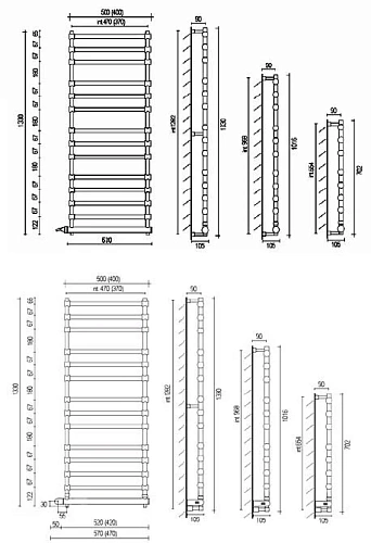 Полотенцесушитель электрический Margaroli Sole 564-8 ВОХ, 5644708CRPB 47 x 70.2 см, хром с полкой Полотенцесушитель электрический Margaroli Sole 564-8 ВОХ, 5644708CRPB 47 x 70.2 см, хром с полкой