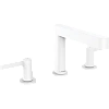 Смеситель для раковины Hansgrohe Finoris 110, на 3 отверстия, со сливным клапаном Push-Open 76033700