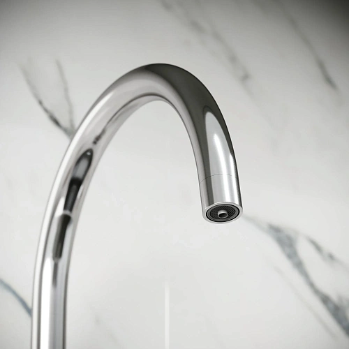 Смеситель для кухни SANCOS Taper SC4012BN с возможностью подключения фильтра, брашированный никель Смеситель для кухни SANCOS Taper SC4012BN с возможностью подключения фильтра, брашированный никель