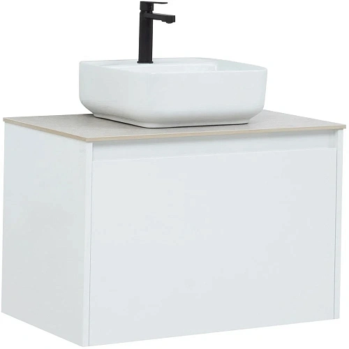 Тумба под раковину Aquanet Nova Lite 75 белый (1 ящик) 00242275 Тумба под раковину Aquanet Nova Lite 75 белый (1 ящик) 00242275